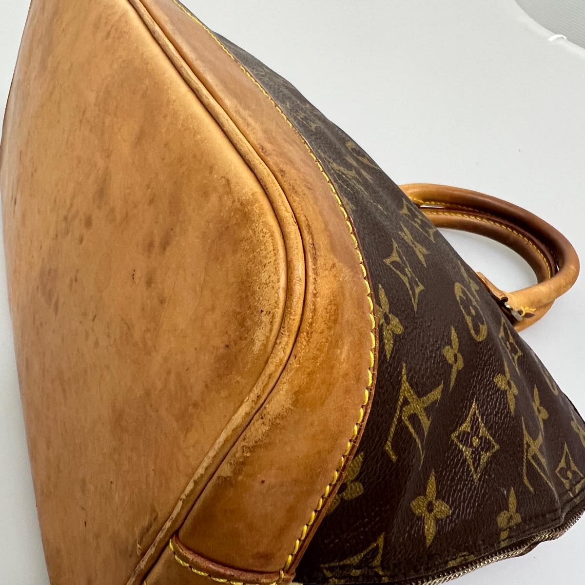 LOUIS VUITTON Monogram Alma Hand Bag M51130 LV Auth rd2924