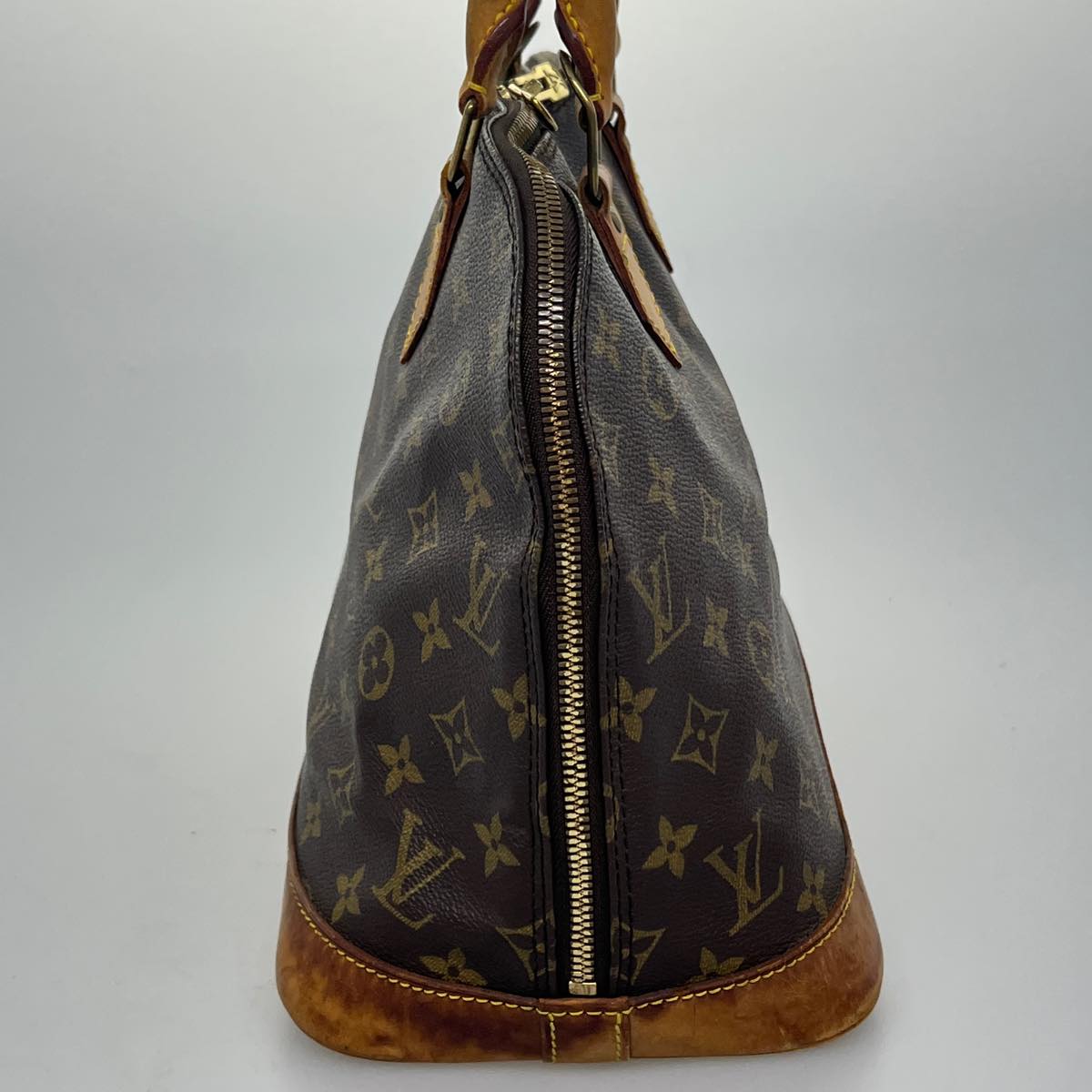 LOUIS VUITTON Monogram Alma Hand Bag M51130 LV Auth rd2924