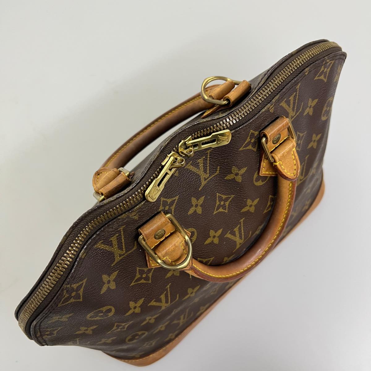 LOUIS VUITTON Monogram Alma Hand Bag M51130 LV Auth rd2924