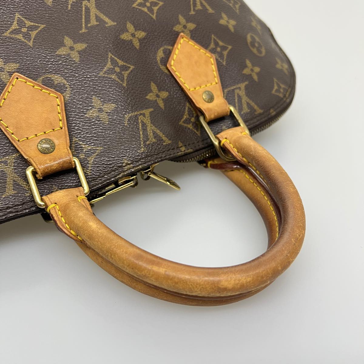 LOUIS VUITTON Monogram Alma Hand Bag M51130 LV Auth rd2924