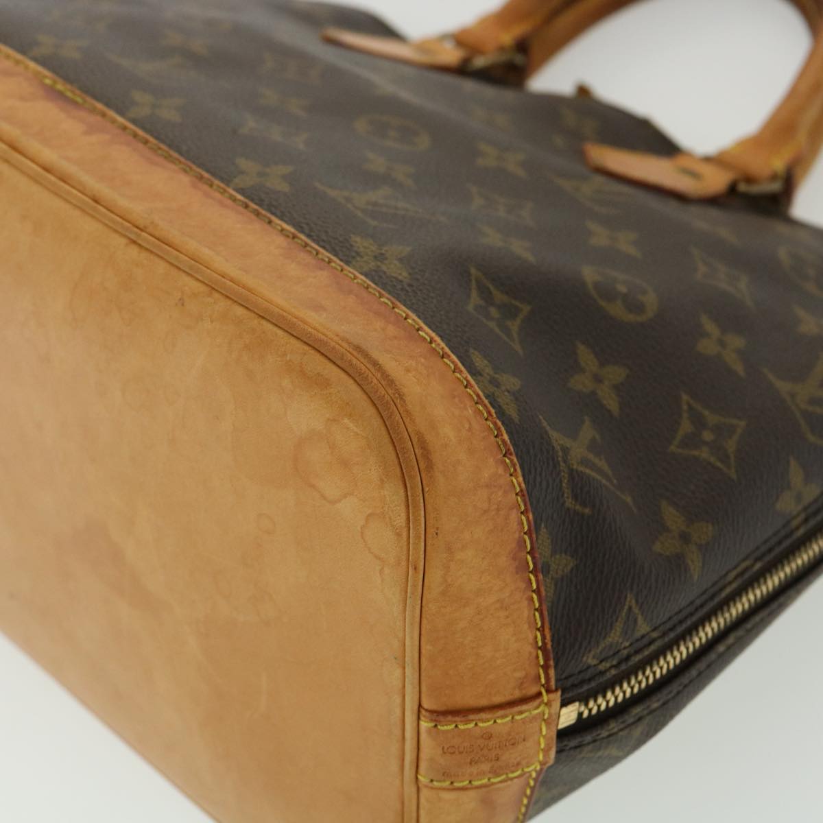 LOUIS VUITTON Monogram Alma Hand Bag M51130 LV Auth rd3004