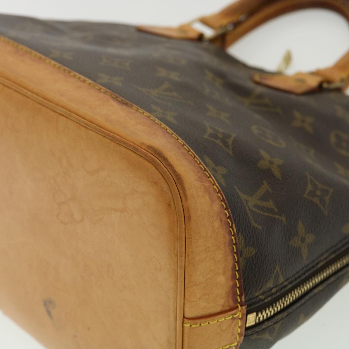 LOUIS VUITTON Monogram Alma Hand Bag M51130 LV Auth rd3004