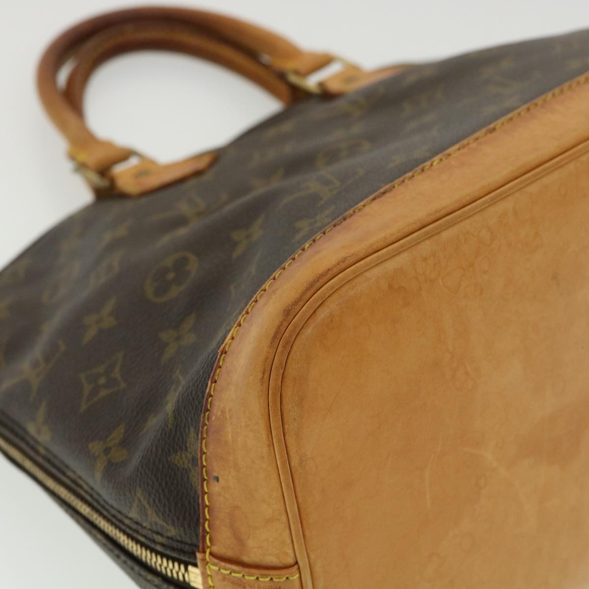 LOUIS VUITTON Monogram Alma Hand Bag M51130 LV Auth rd3004