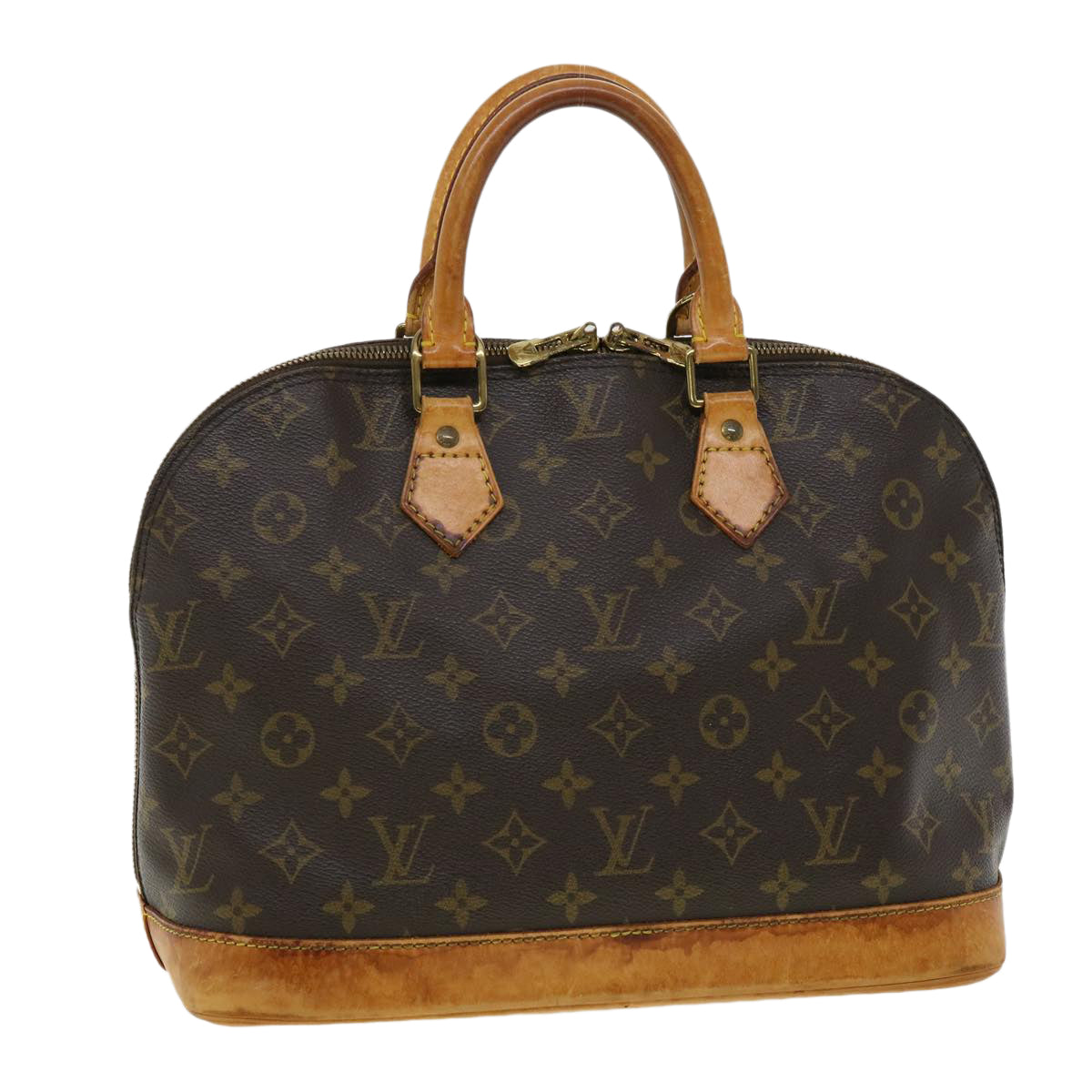 LOUIS VUITTON Monogram Alma Hand Bag M51130 LV Auth rd3004