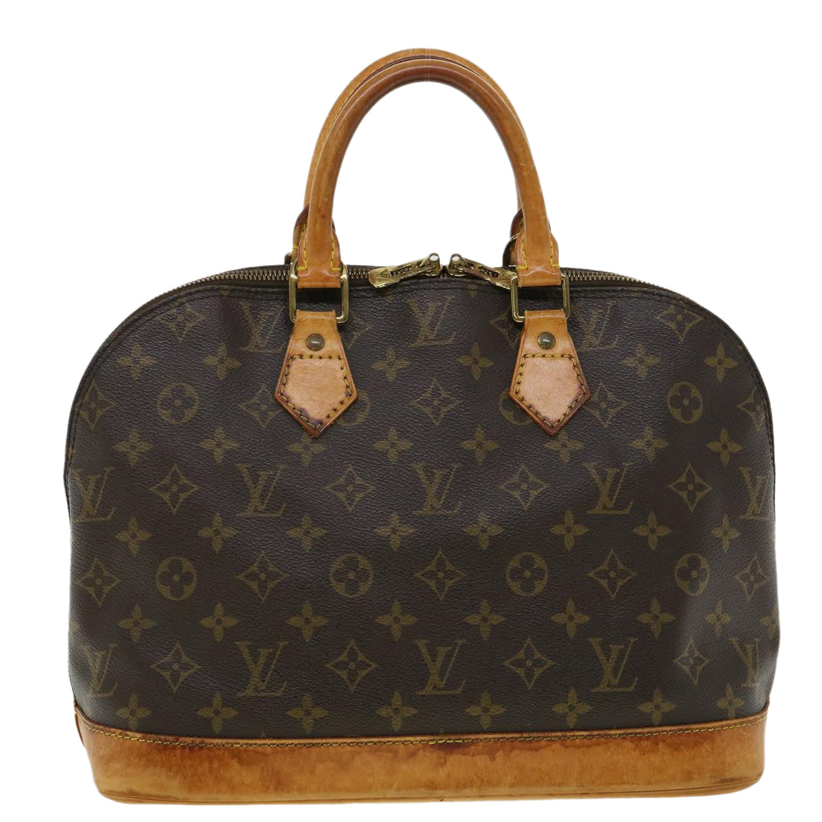 LOUIS VUITTON Monogram Alma Hand Bag M51130 LV Auth rd3004