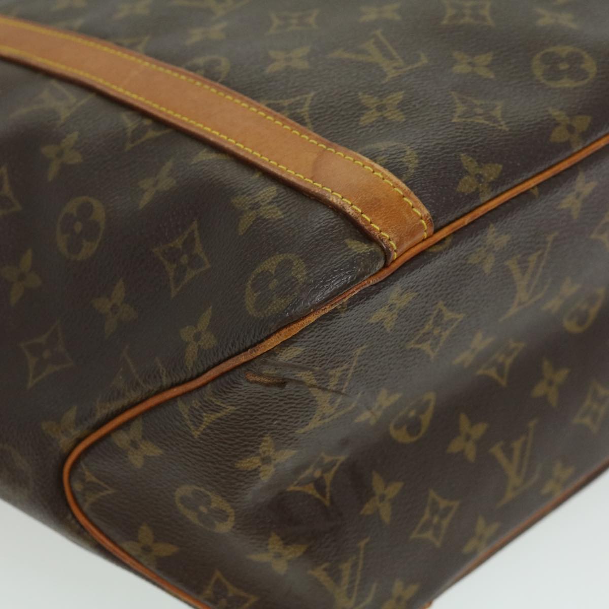 LOUIS VUITTON Monogram Sac Shopping Tote Bag M51108 LV Auth rd3065