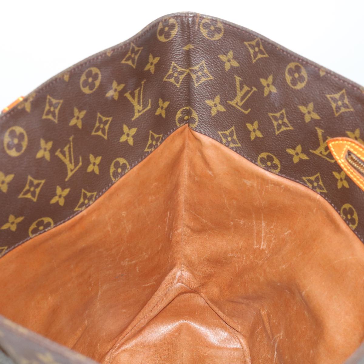 LOUIS VUITTON Monogram Sac Shopping Tote Bag M51108 LV Auth rd3065