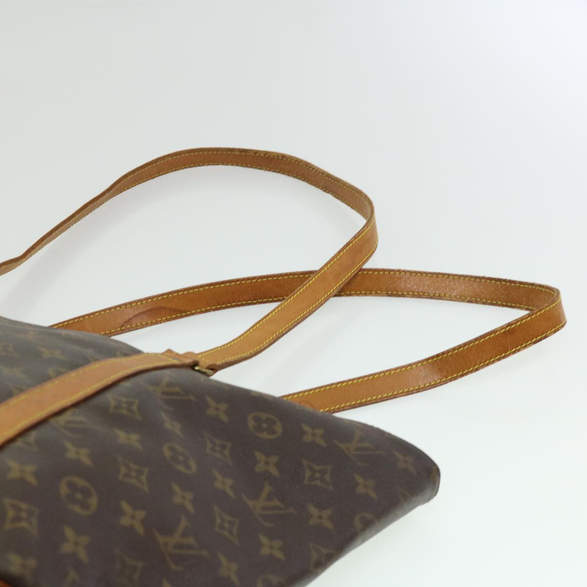 LOUIS VUITTON Monogram Sac Shopping Tote Bag M51108 LV Auth rd3065