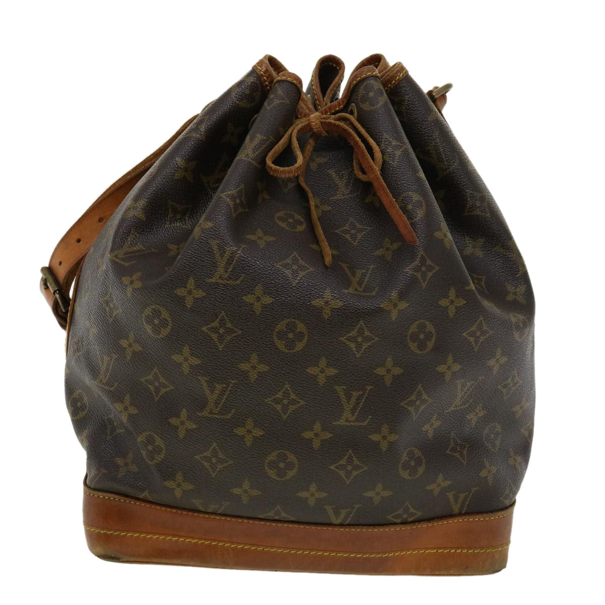 LOUIS VUITTON Monogram Noe Shoulder Bag M42224 LV Auth rd3067