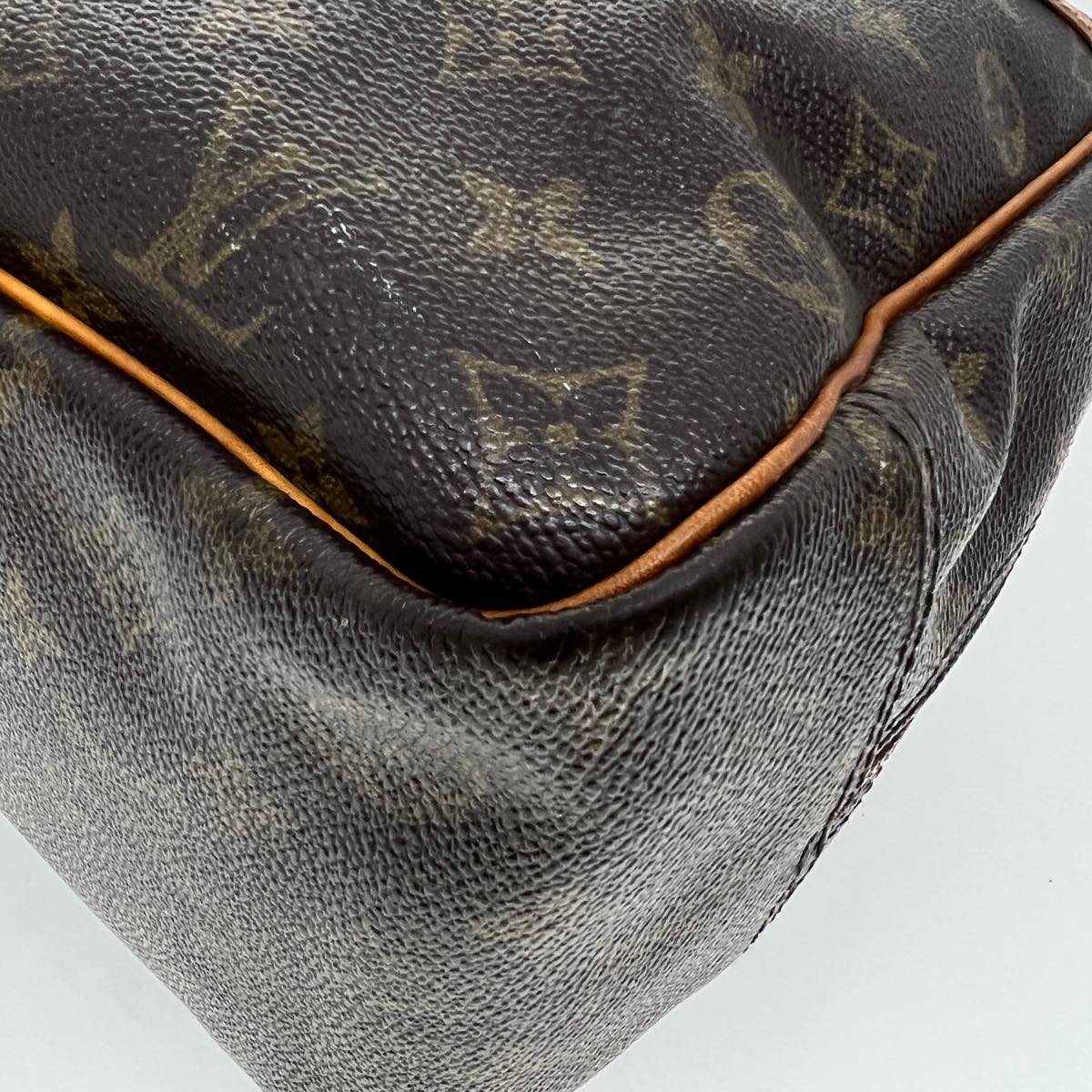 LOUIS VUITTON Monogram Deauville Hand Bag M47270 LV Auth rd3115