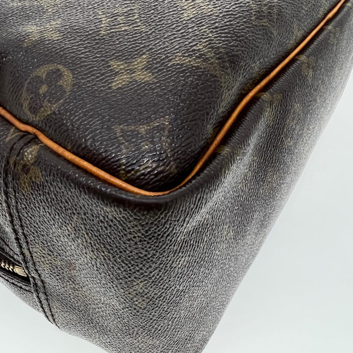 LOUIS VUITTON Monogram Deauville Hand Bag M47270 LV Auth rd3115