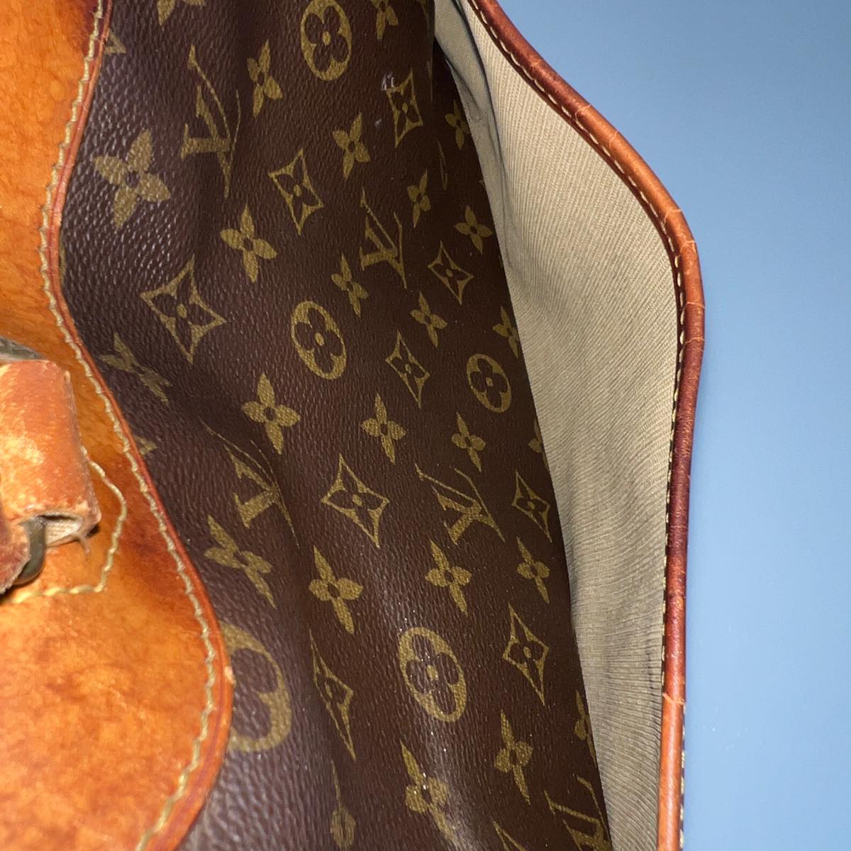 LOUIS VUITTON Monogram Deauville Hand Bag M47270 LV Auth rd3115