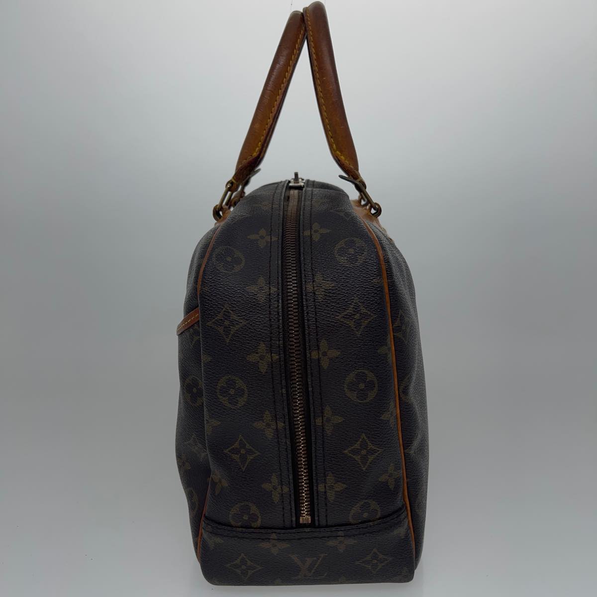 LOUIS VUITTON Monogram Deauville Hand Bag M47270 LV Auth rd3115