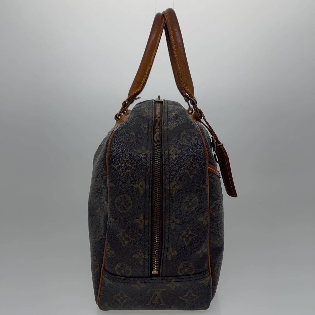 LOUIS VUITTON Monogram Deauville Hand Bag M47270 LV Auth rd3115