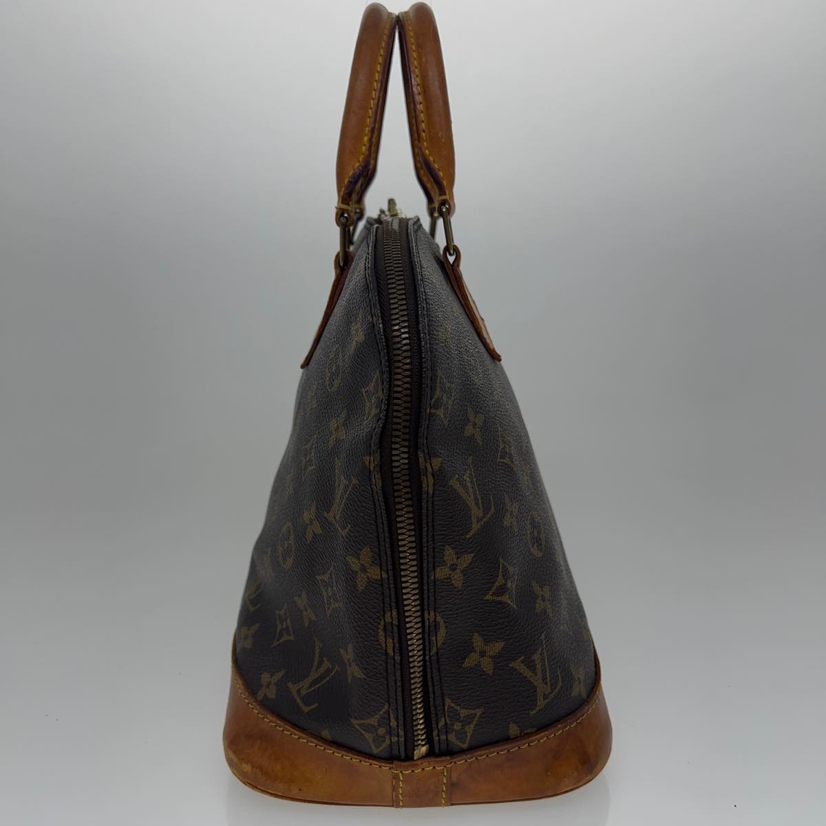 LOUIS VUITTON Monogram Alma Hand Bag M51130 LV Auth rd3123