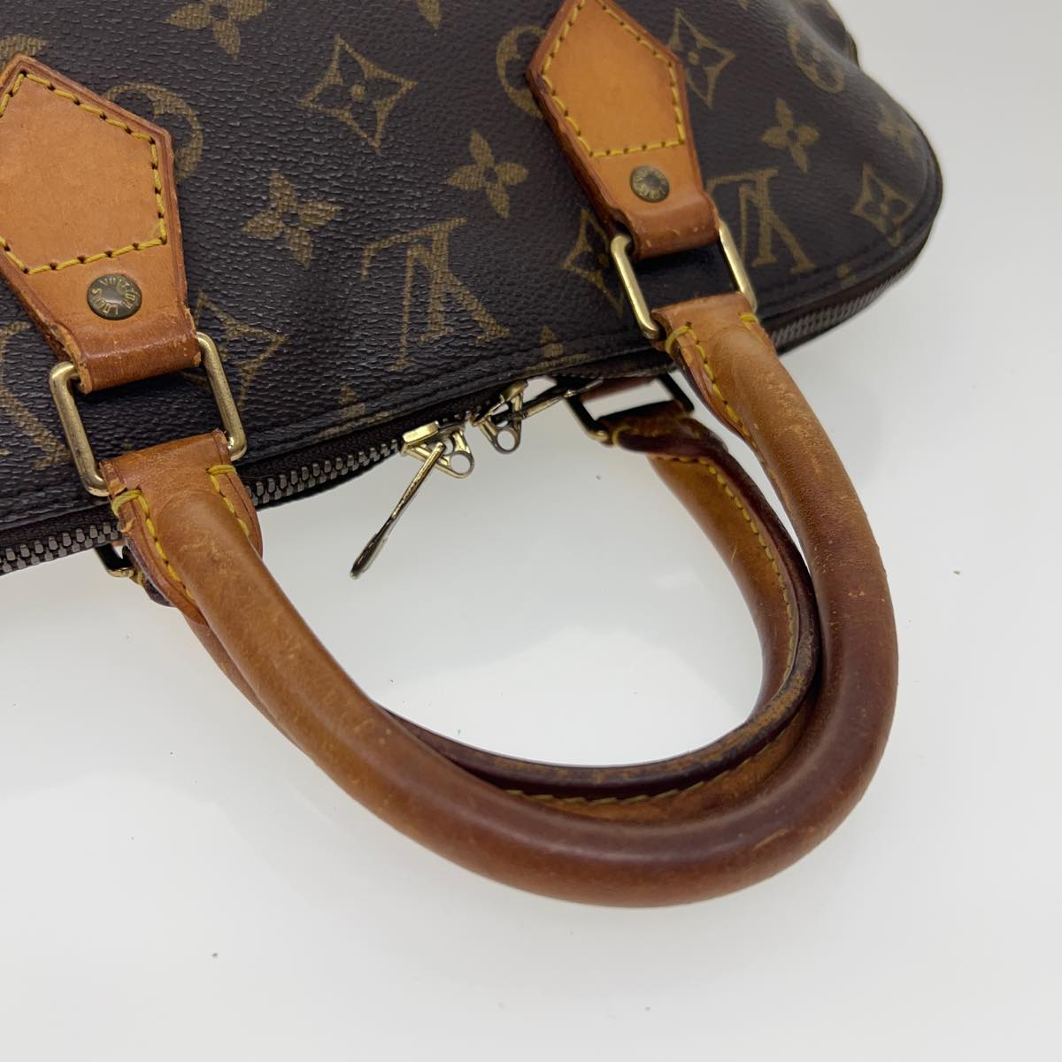 LOUIS VUITTON Monogram Alma Hand Bag M51130 LV Auth rd3123