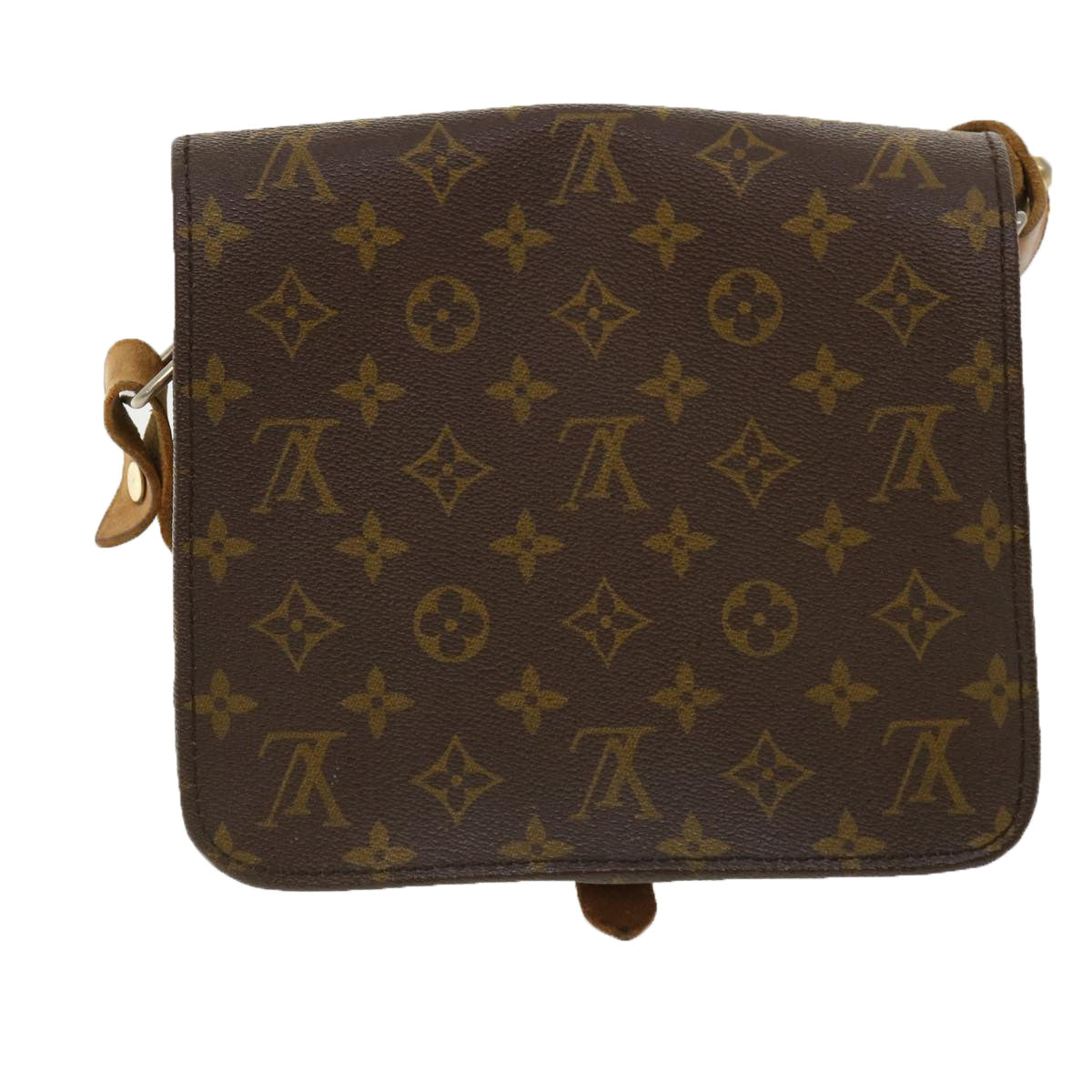 LOUIS VUITTON Monogram Cartouchiere MM Shoulder Bag Vintage M51253 Auth rd3167 - 0