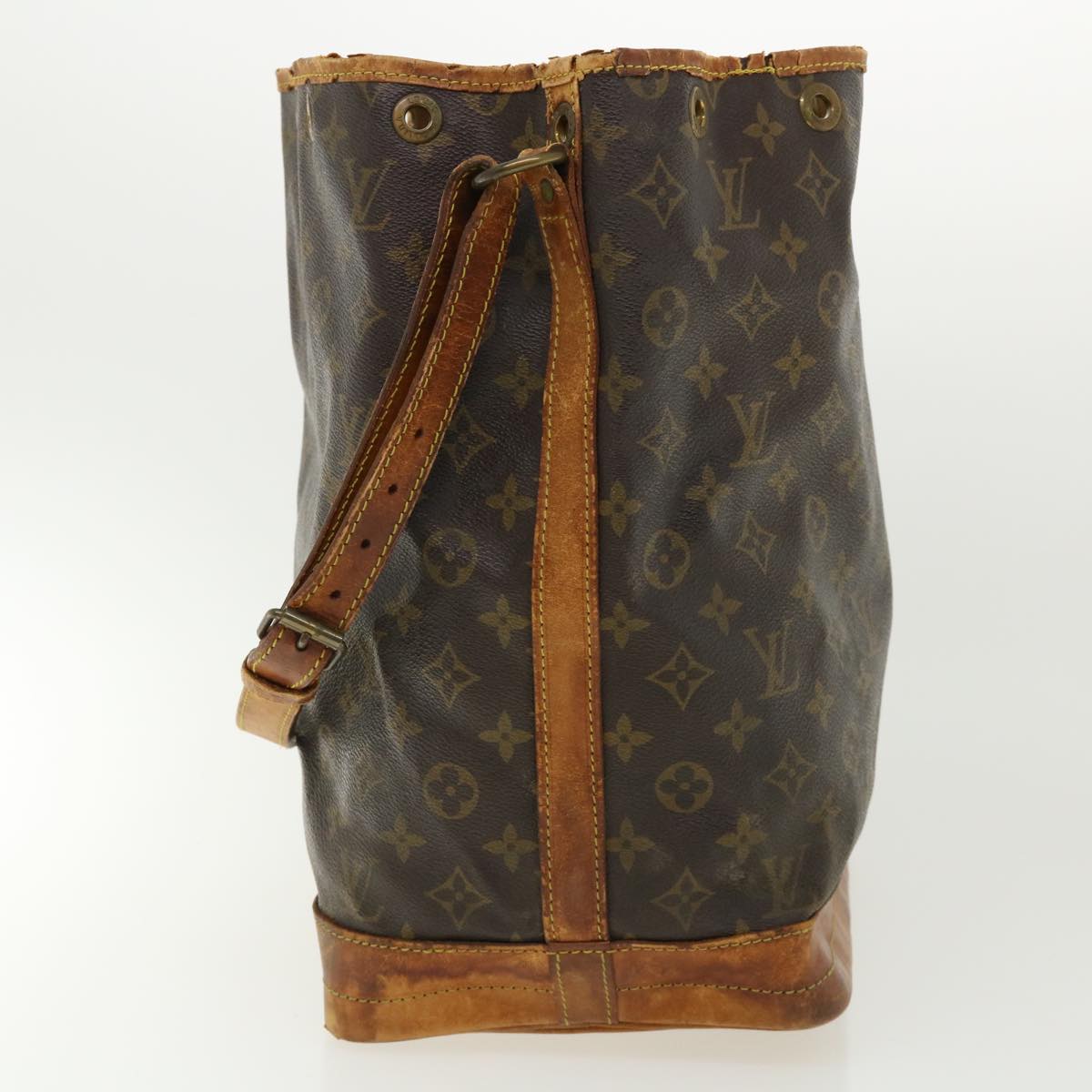 LOUIS VUITTON Monogram Noe Shoulder Bag M42224 LV Auth rd3171