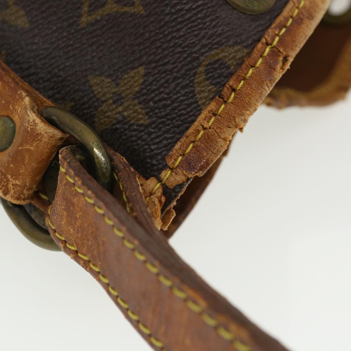 LOUIS VUITTON Monogram Noe Shoulder Bag M42224 LV Auth rd3171