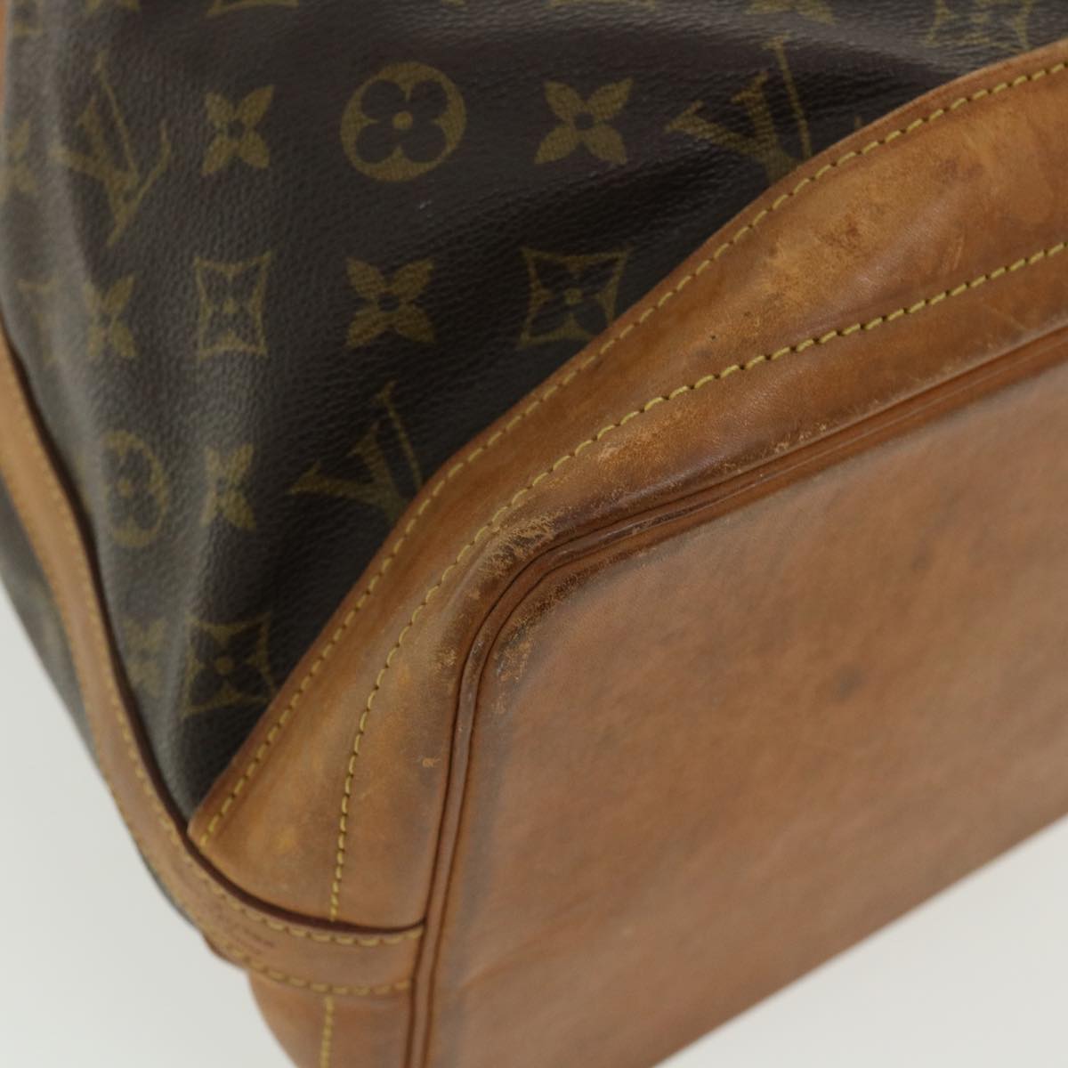 LOUIS VUITTON Monogram Noe Shoulder Bag M42224 LV Auth rd3234