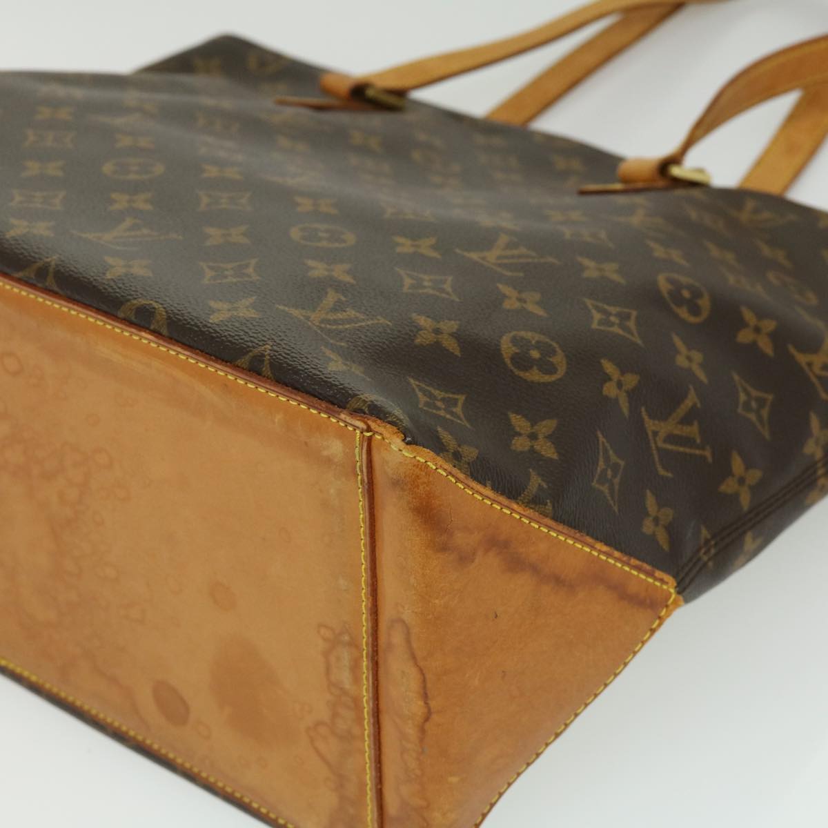 LOUIS VUITTON Monogram Cabas Mezzo Tote Bag M51151 LV Auth rd3267