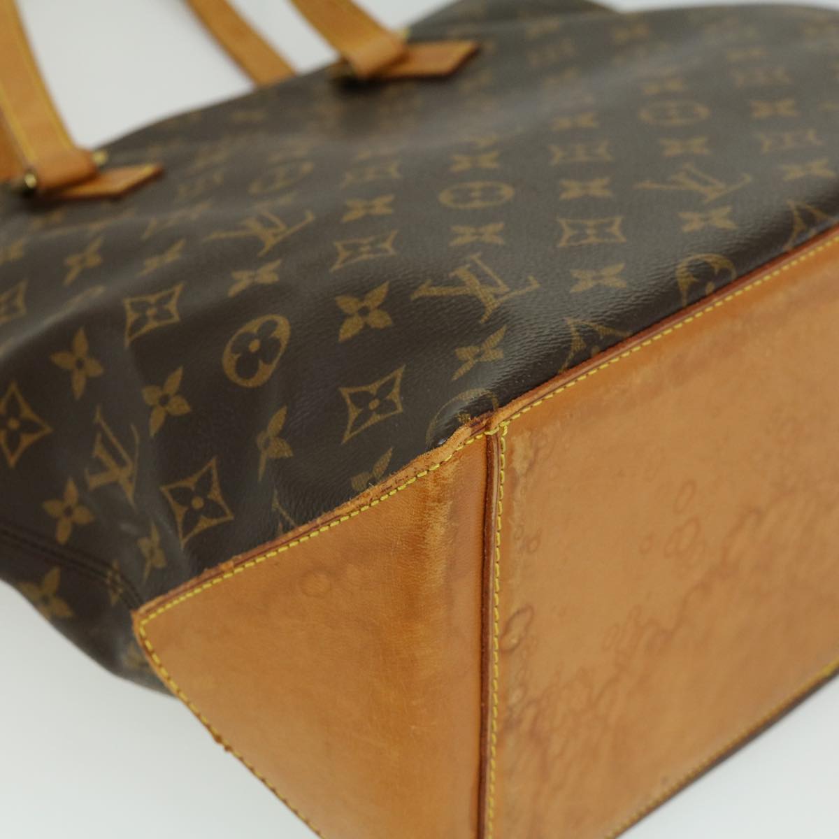 LOUIS VUITTON Monogram Cabas Mezzo Tote Bag M51151 LV Auth rd3267