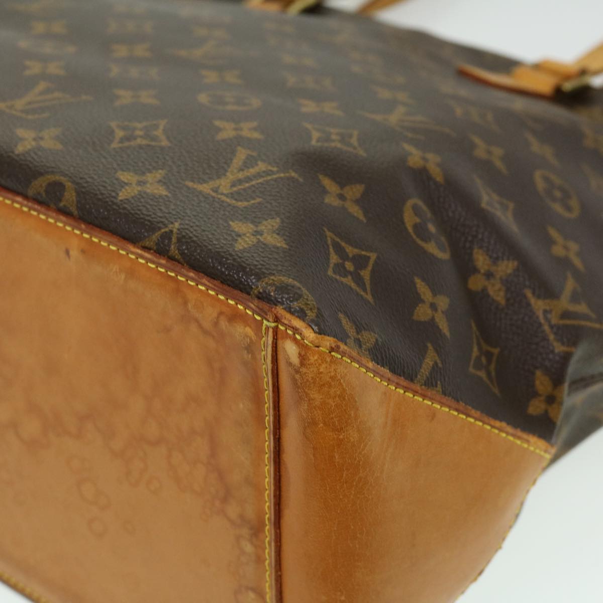 LOUIS VUITTON Monogram Cabas Mezzo Tote Bag M51151 LV Auth rd3267