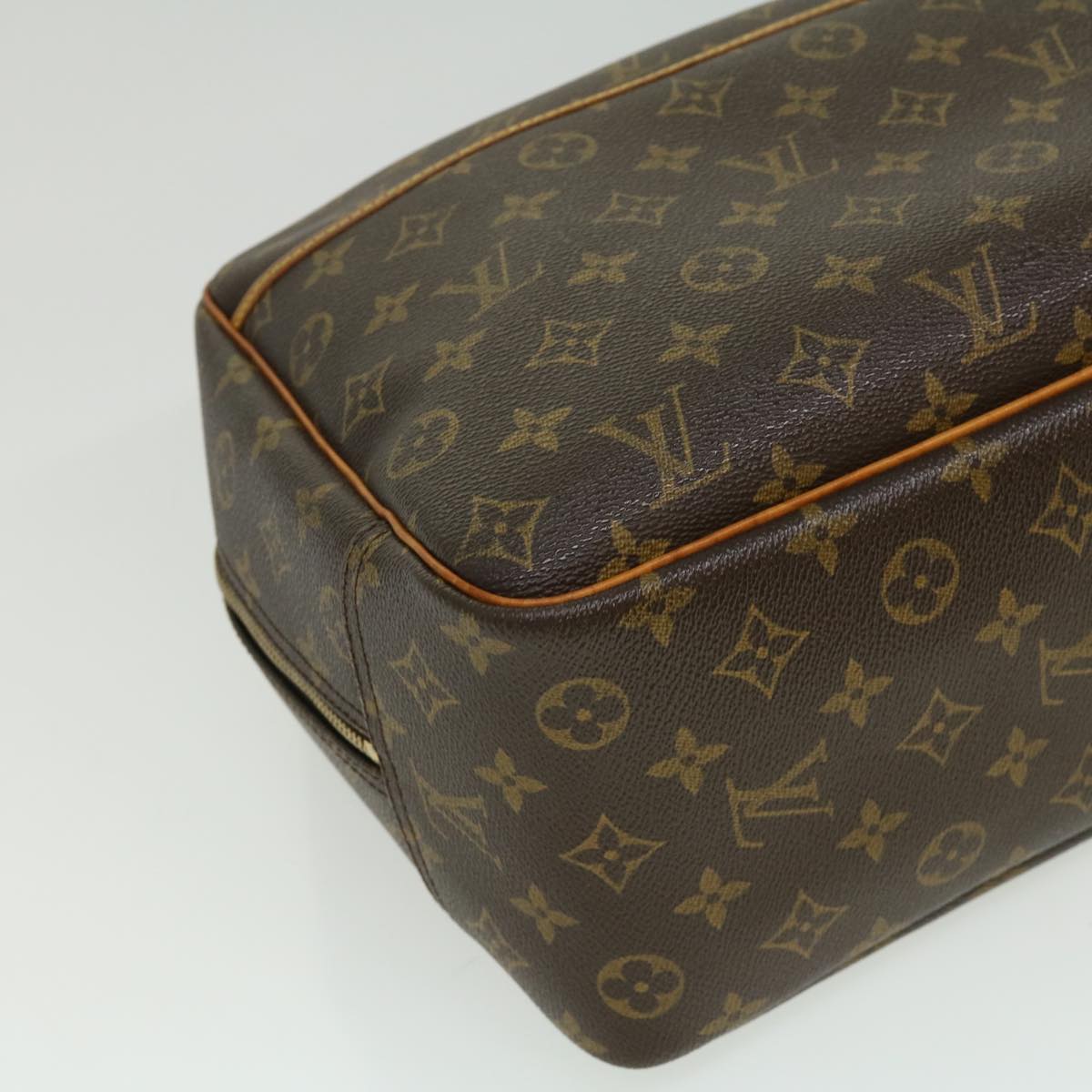 LOUIS VUITTON Monogram Deauville Hand Bag M47270 LV Auth rd3274