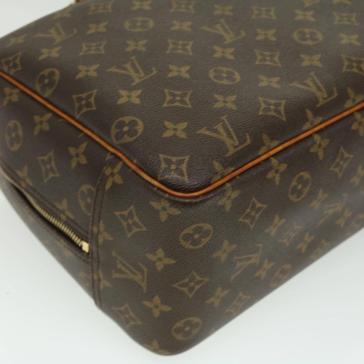 LOUIS VUITTON Monogram Deauville Hand Bag M47270 LV Auth rd3274