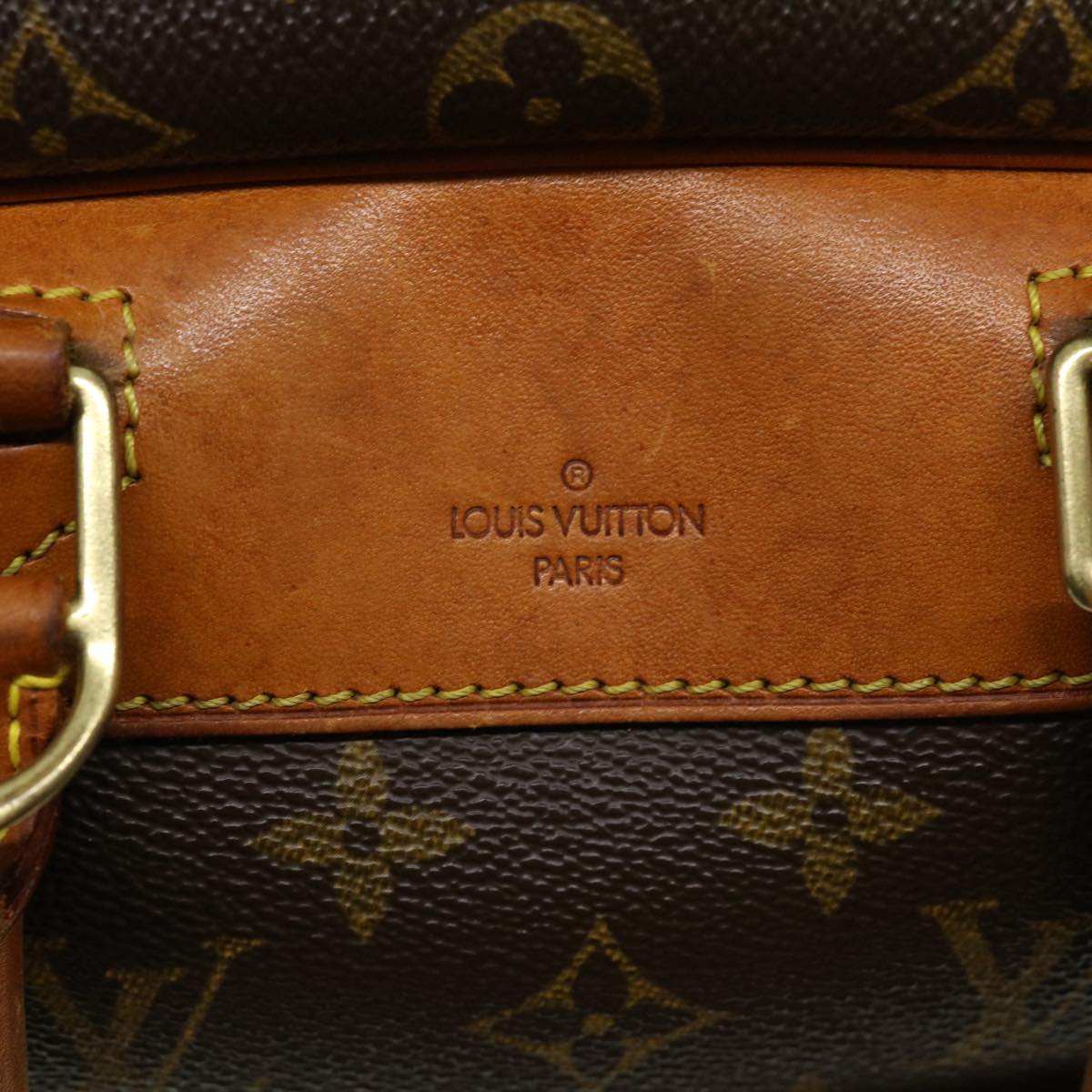 LOUIS VUITTON Monogram Deauville Hand Bag M47270 LV Auth rd3274