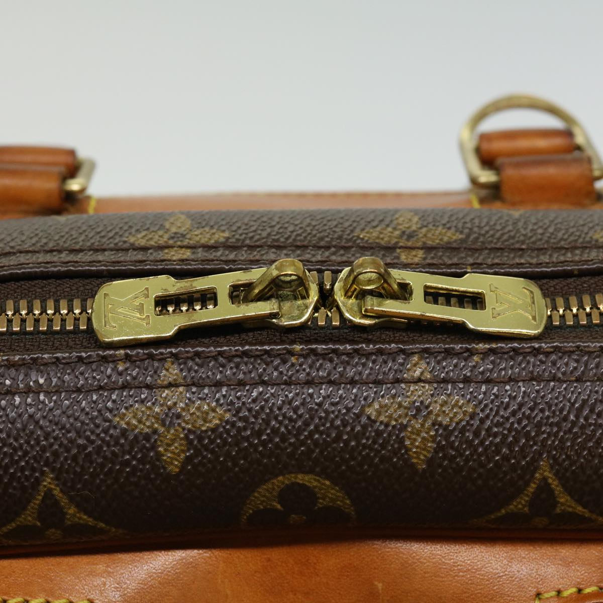 LOUIS VUITTON Monogram Deauville Hand Bag M47270 LV Auth rd3274