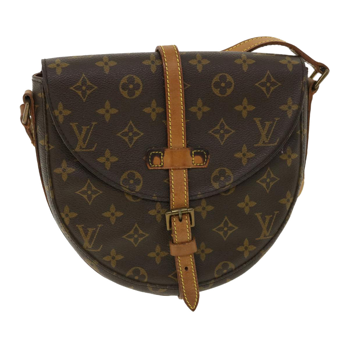 LOUIS VUITTON Monogram Chantilly MM Shoulder Bag M51233 LV Auth rd3277