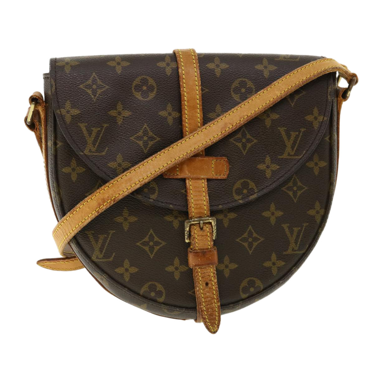 LOUIS VUITTON Monogram Chantilly MM Shoulder Bag M51233 LV Auth rd3281