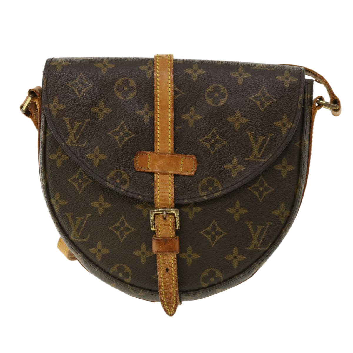 LOUIS VUITTON Monogram Chantilly MM Shoulder Bag M51233 LV Auth rd3281