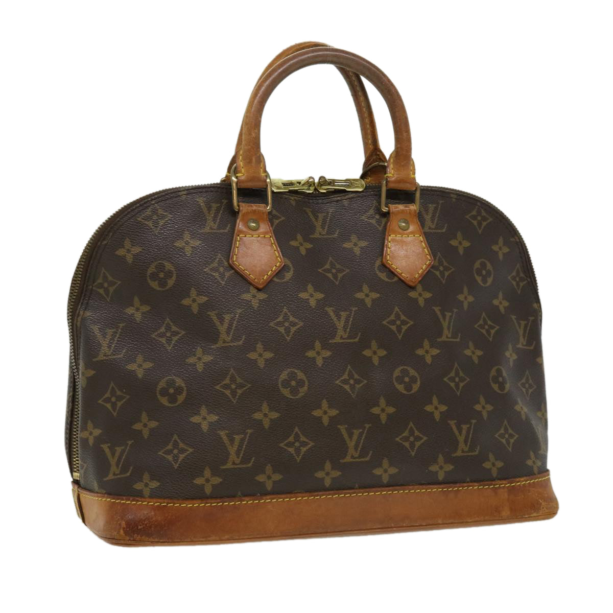 LOUIS VUITTON Monogram Alma Hand Bag M51130 LV Auth rd3345