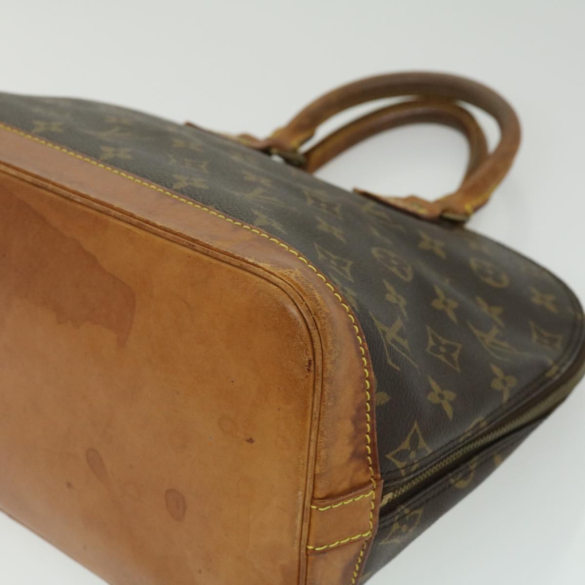 LOUIS VUITTON Monogram Alma Hand Bag M51130 LV Auth rd3345