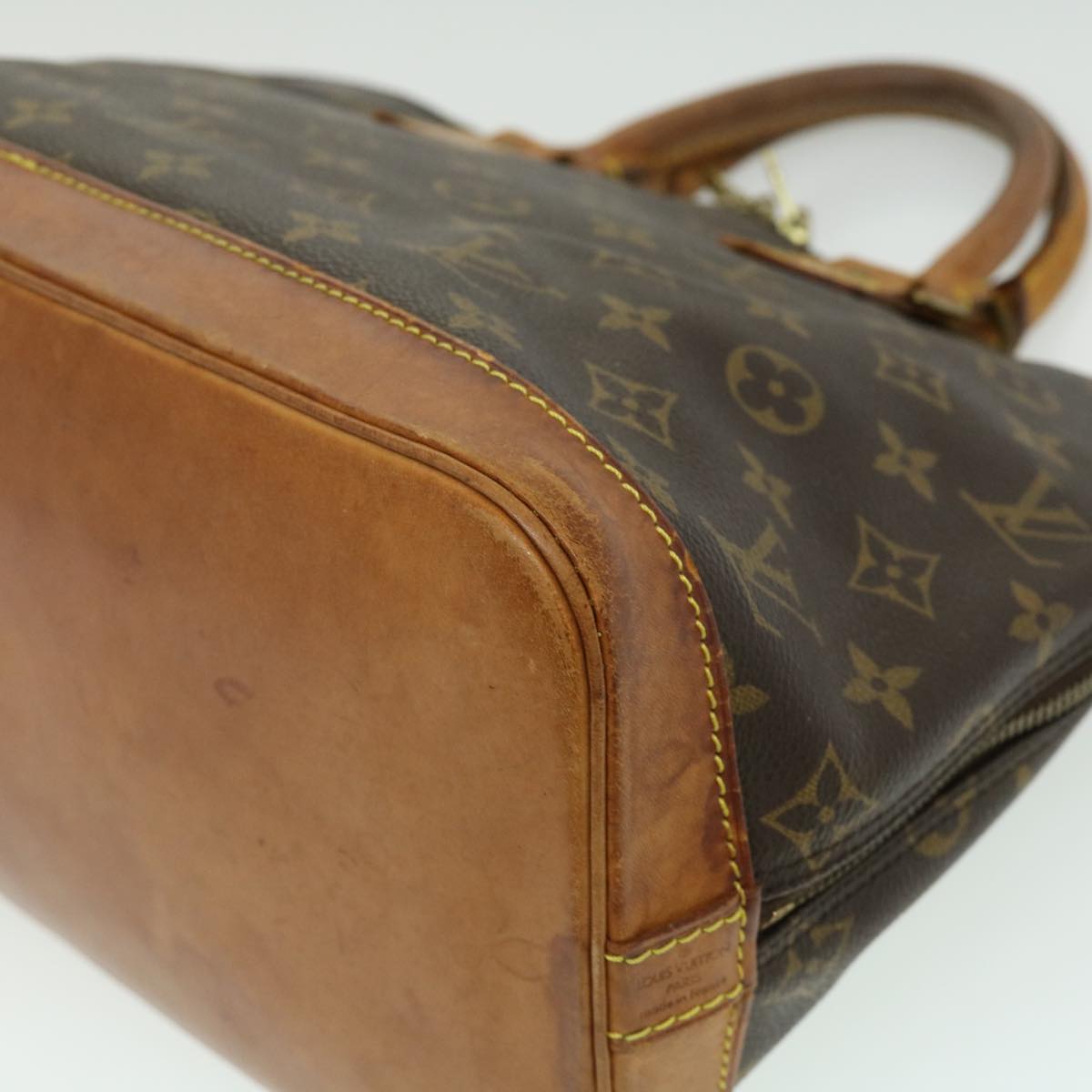 LOUIS VUITTON Monogram Alma Hand Bag M51130 LV Auth rd3345