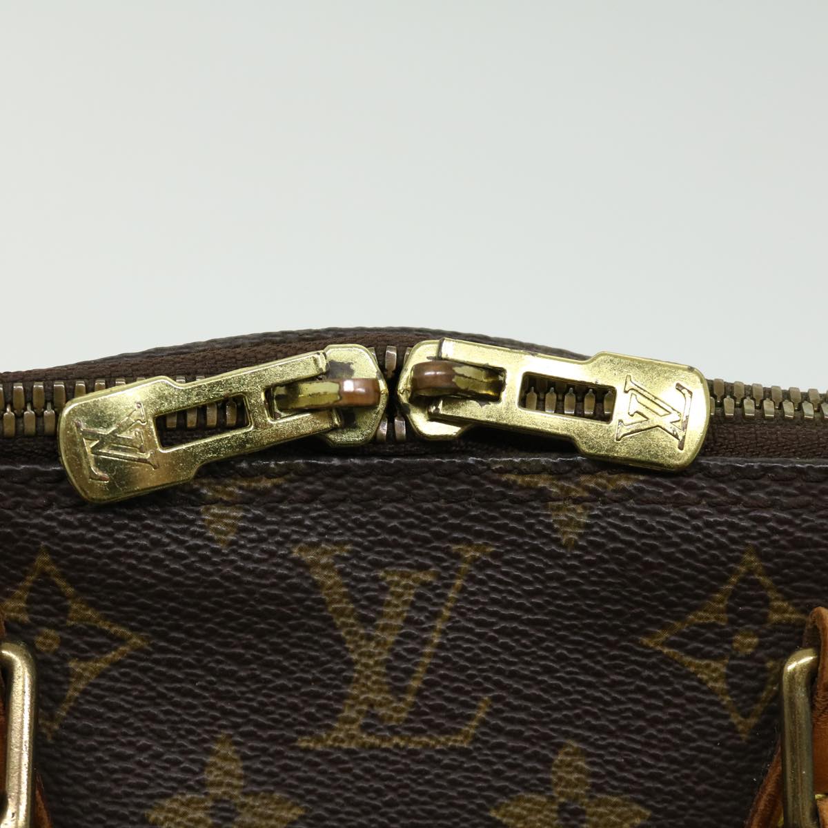 LOUIS VUITTON Monogram Alma Hand Bag M51130 LV Auth rd3345