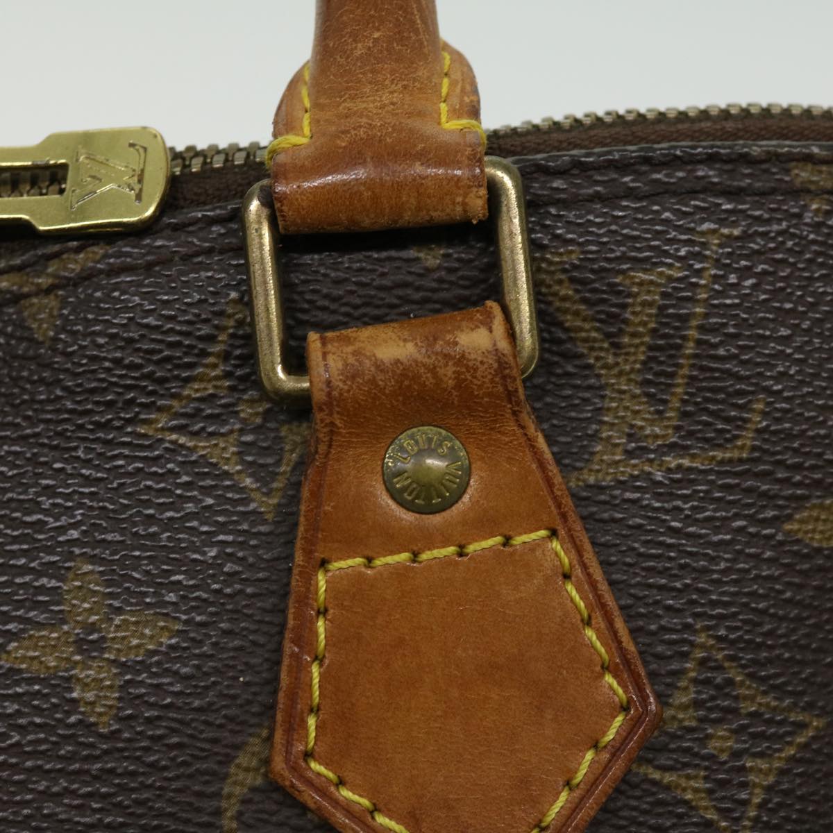 LOUIS VUITTON Monogram Alma Hand Bag M51130 LV Auth rd3345