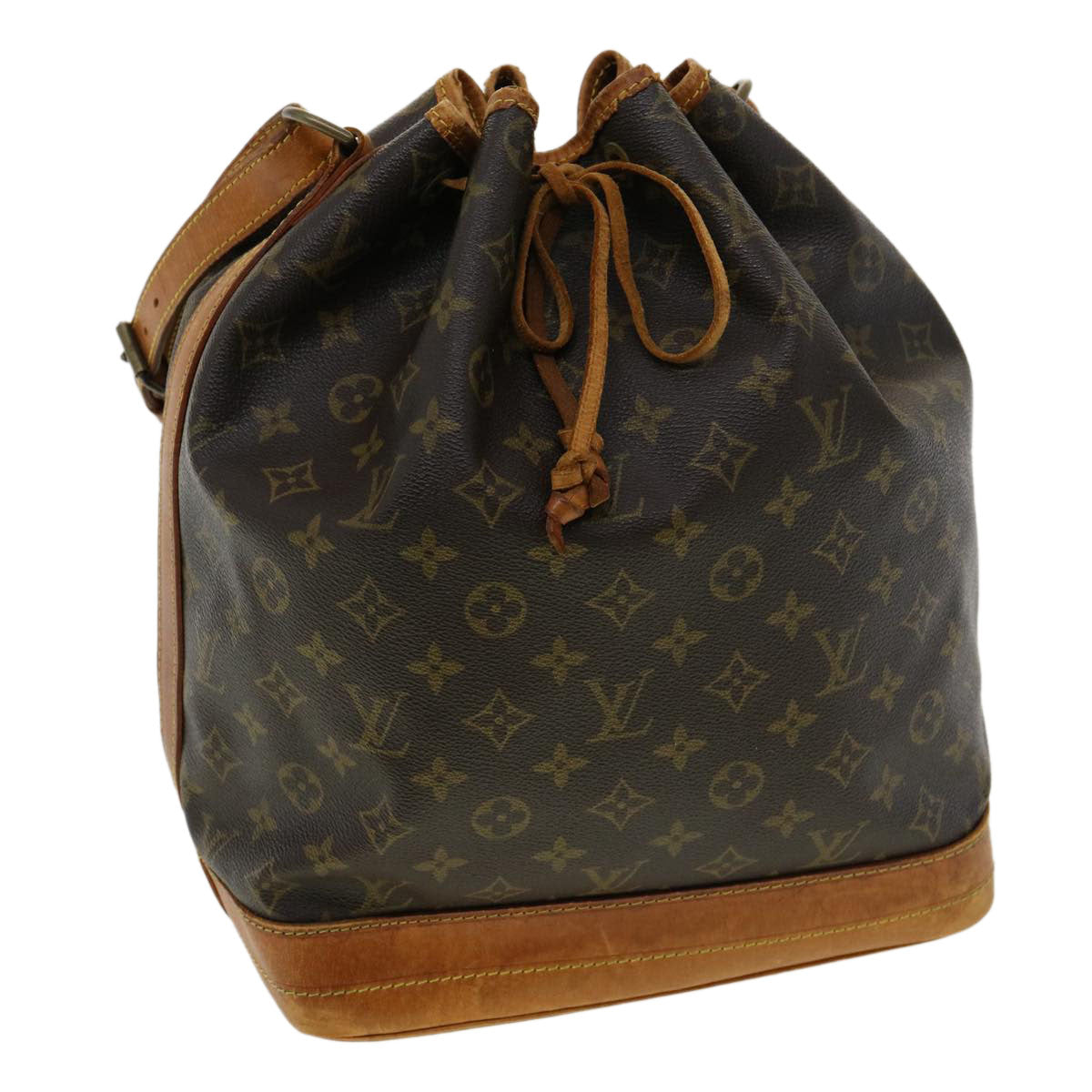 LOUIS VUITTON Monogram Noe Shoulder Bag M42224 LV Auth rd3364