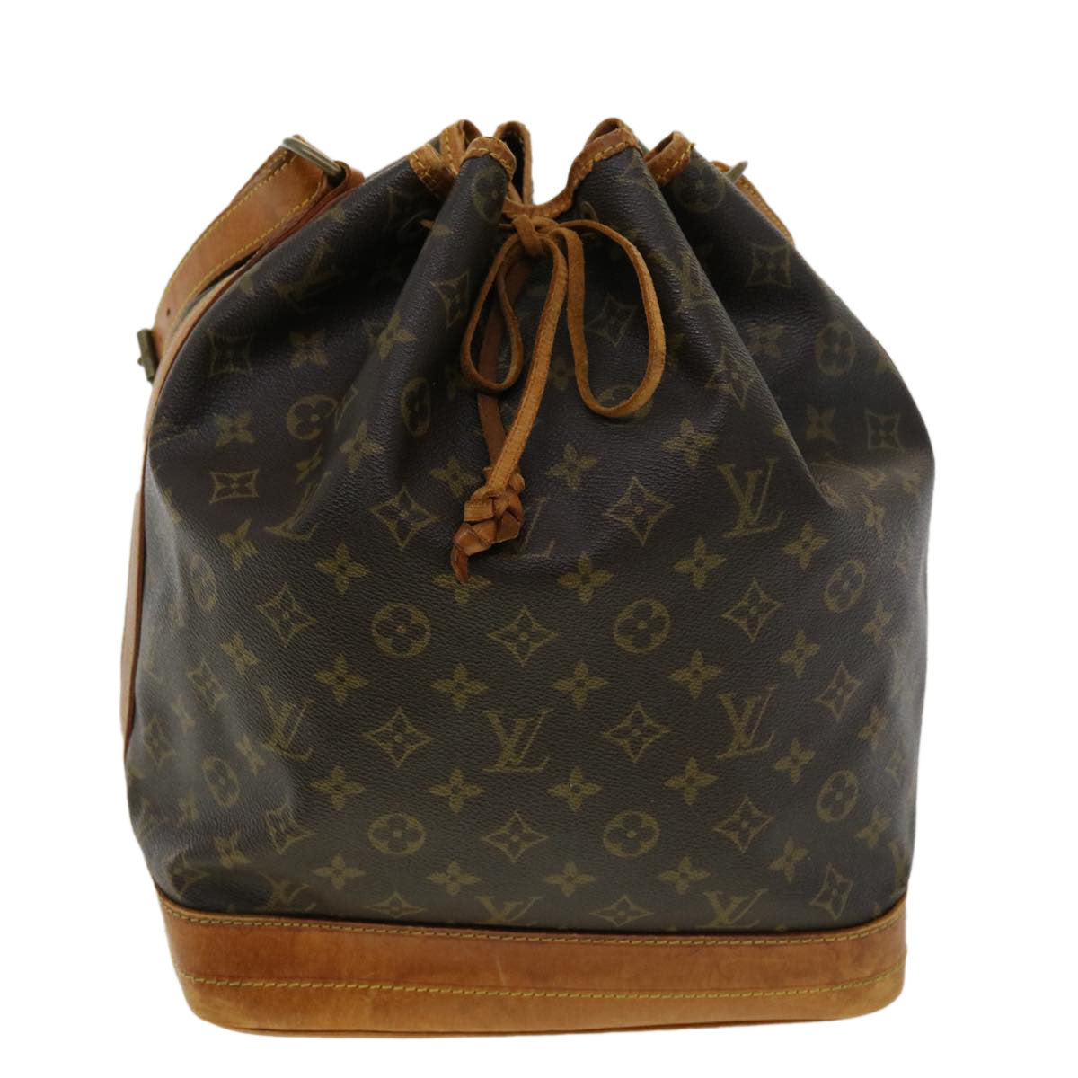 LOUIS VUITTON Monogram Noe Shoulder Bag M42224 LV Auth rd3364