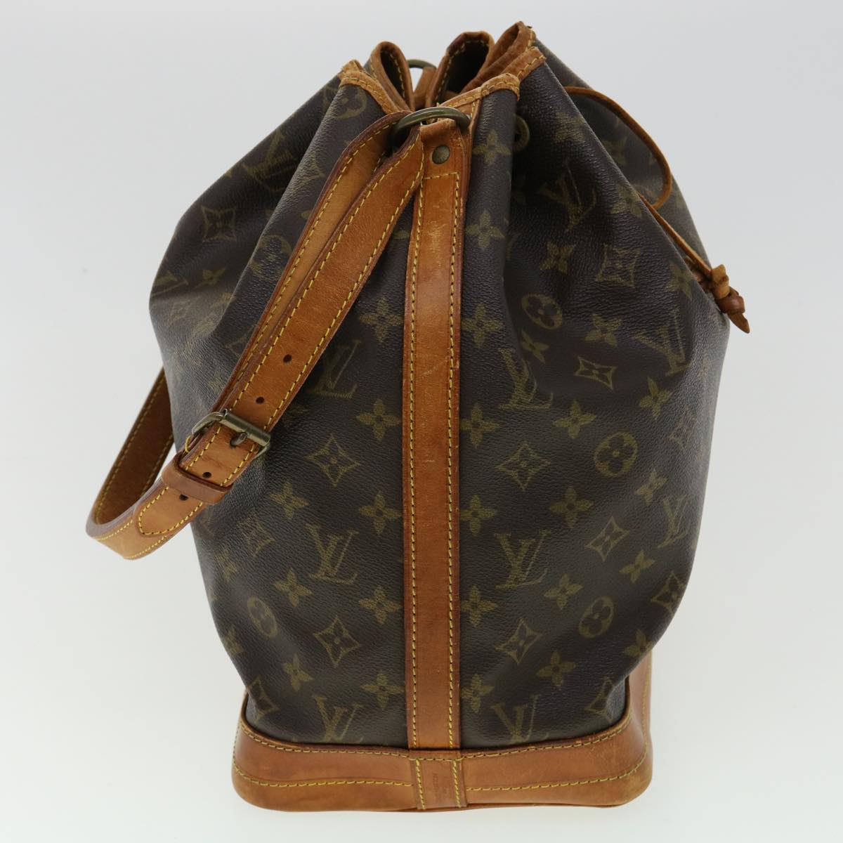 LOUIS VUITTON Monogram Noe Shoulder Bag M42224 LV Auth rd3364