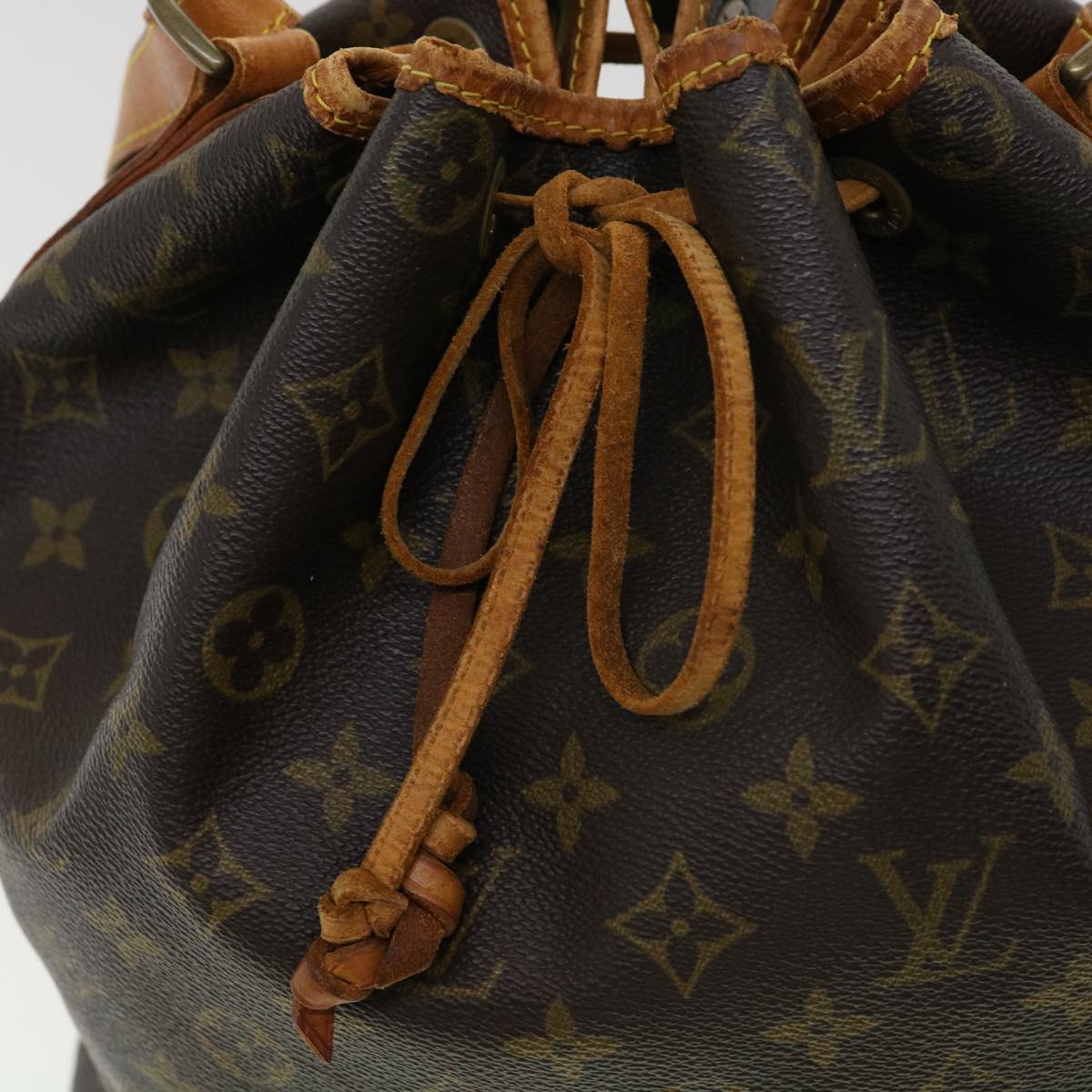 LOUIS VUITTON Monogram Noe Shoulder Bag M42224 LV Auth rd3364