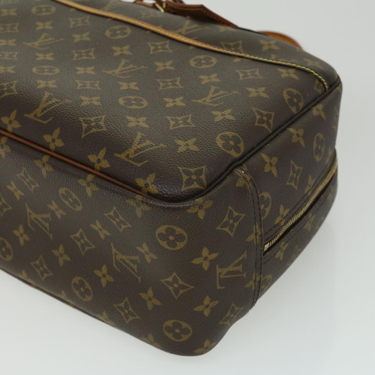 LOUIS VUITTON Monogram Deauville Hand Bag M47270 LV Auth rd3367