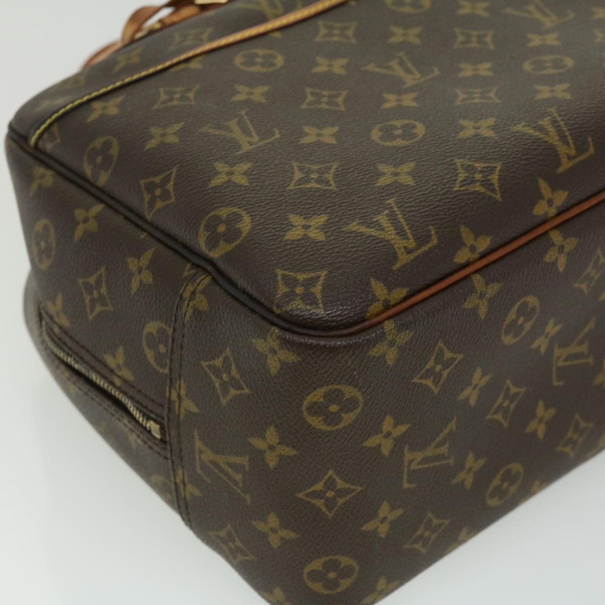 LOUIS VUITTON Monogram Deauville Hand Bag M47270 LV Auth rd3367