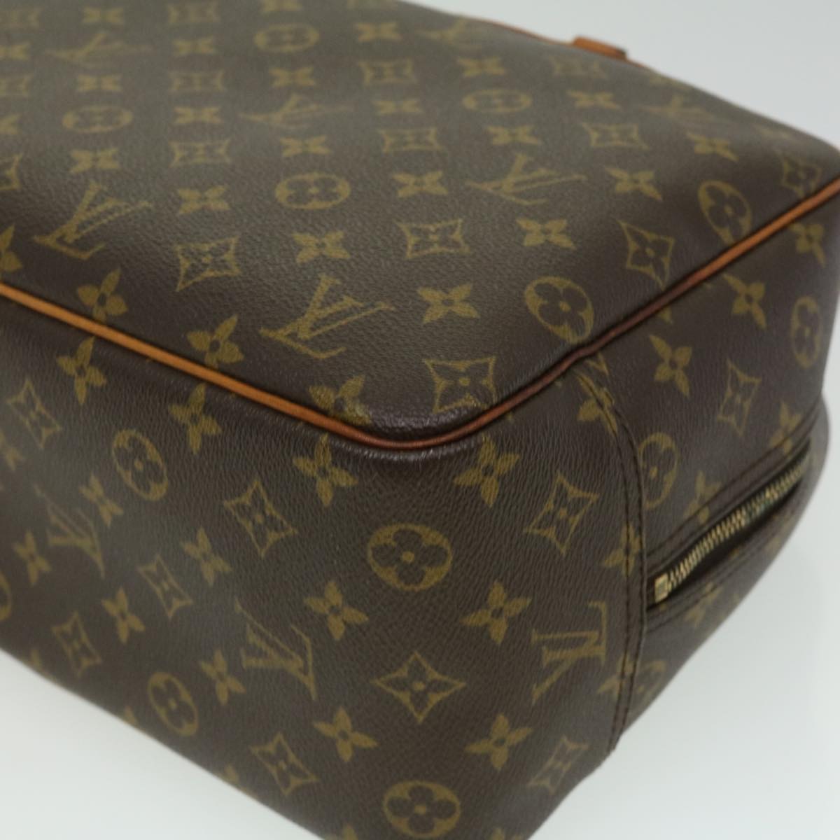 LOUIS VUITTON Monogram Deauville Hand Bag M47270 LV Auth rd3367