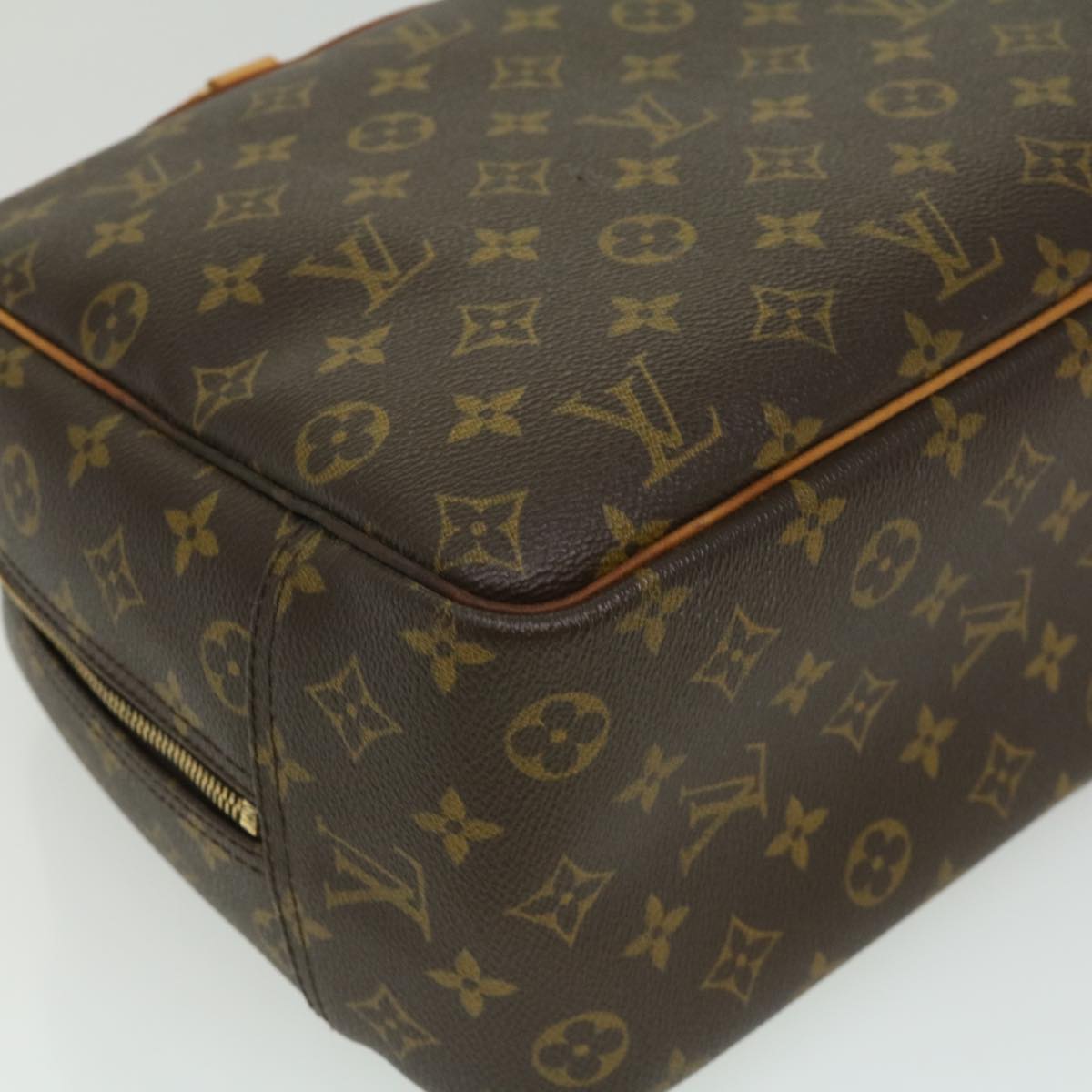 LOUIS VUITTON Monogram Deauville Hand Bag M47270 LV Auth rd3367