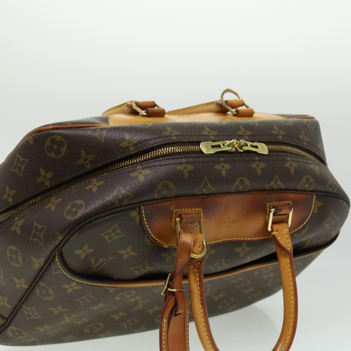 LOUIS VUITTON Monogram Deauville Hand Bag M47270 LV Auth rd3367