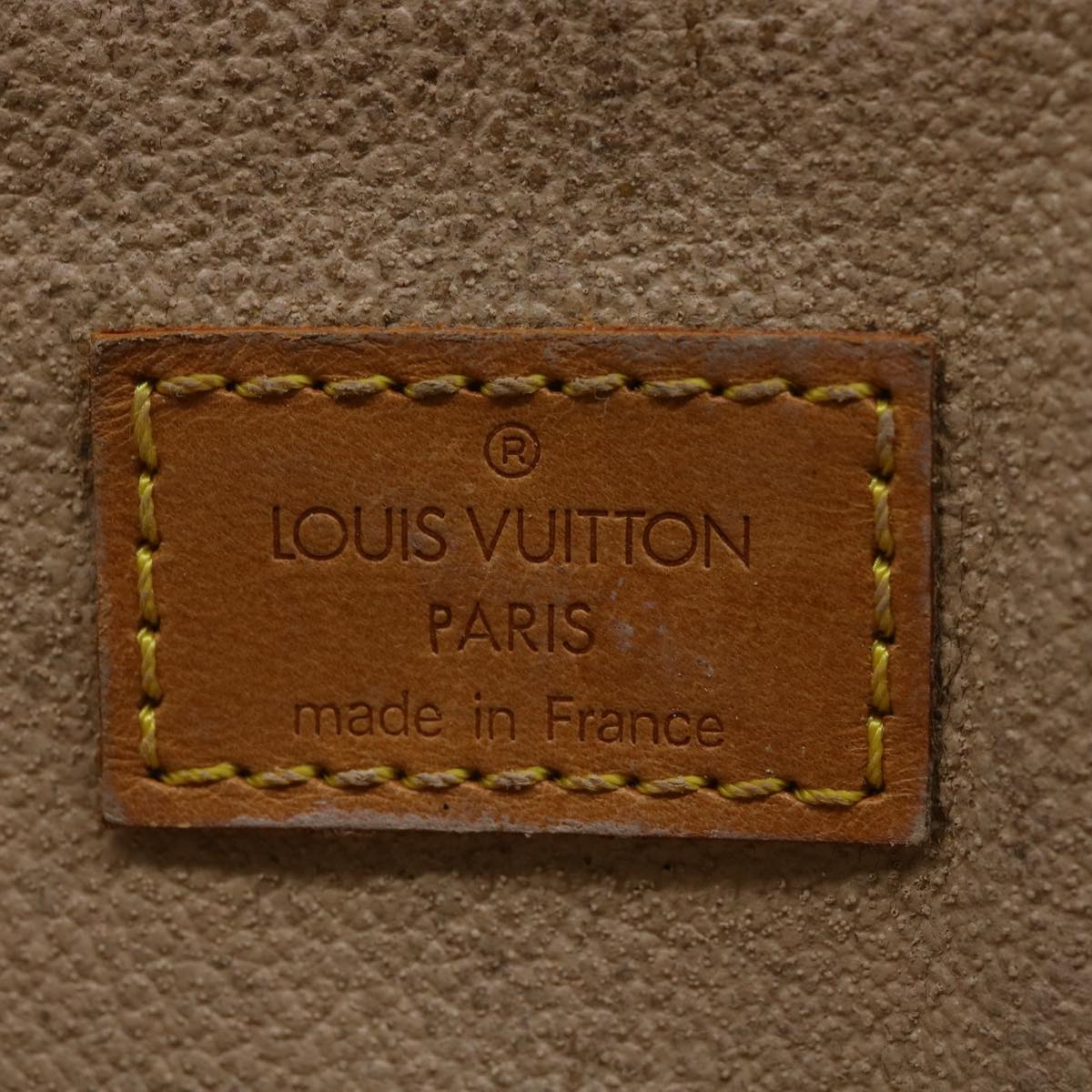 LOUIS VUITTON Monogram Sac Plat Hand Bag M51140 LV Auth rd3421