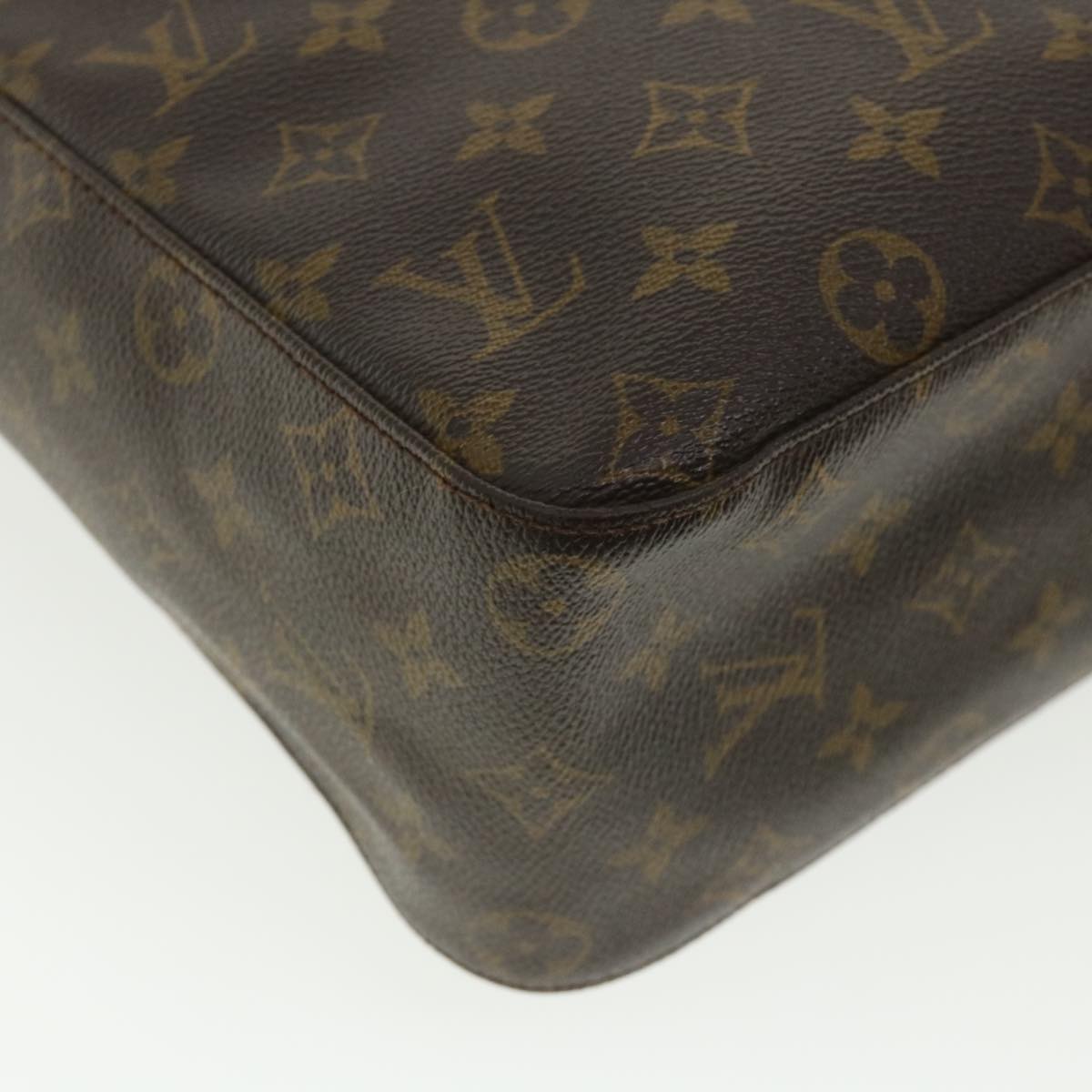 LOUIS VUITTON Monogram Looping GM Shoulder Bag M51145 LV Auth rd3436